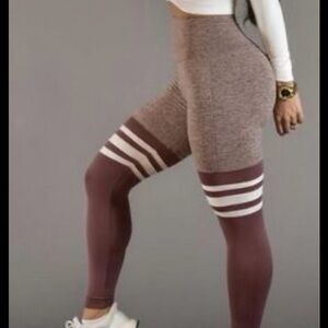 Bombshell Sportswear Brown Heather Leggings